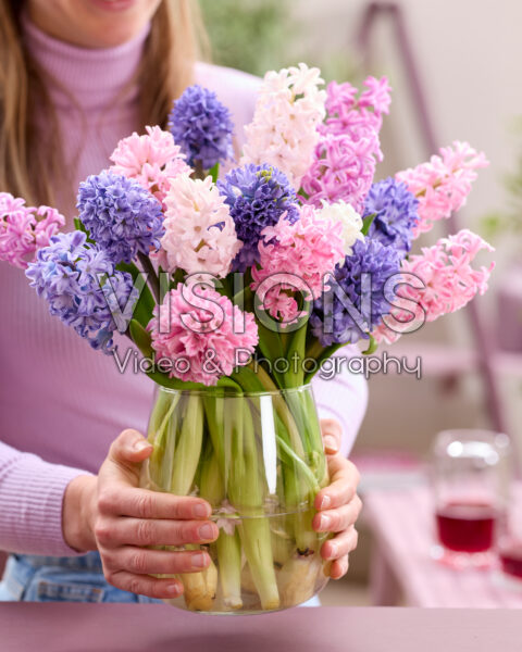 Mixed hyacinth bouquet Mixed hyacinth bouquet