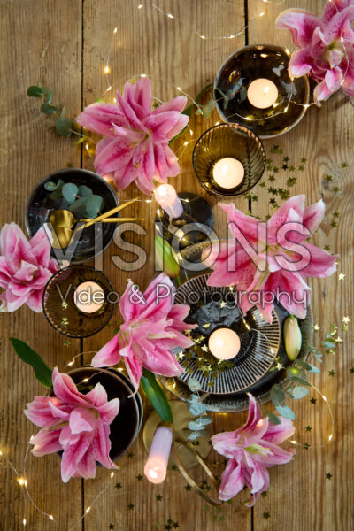 Decorative lilies