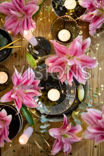 Decoratieve lelies