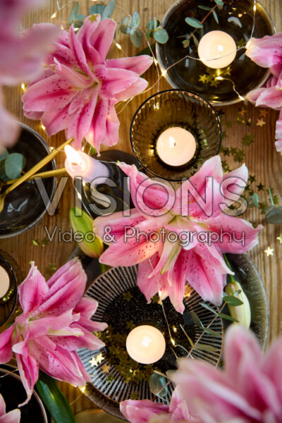 Decoratieve lelies