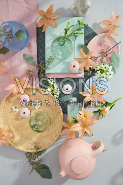 Decoratieve lelies