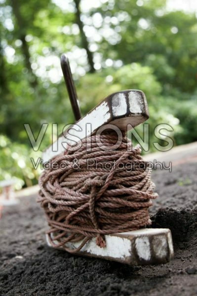 Rope for gardening